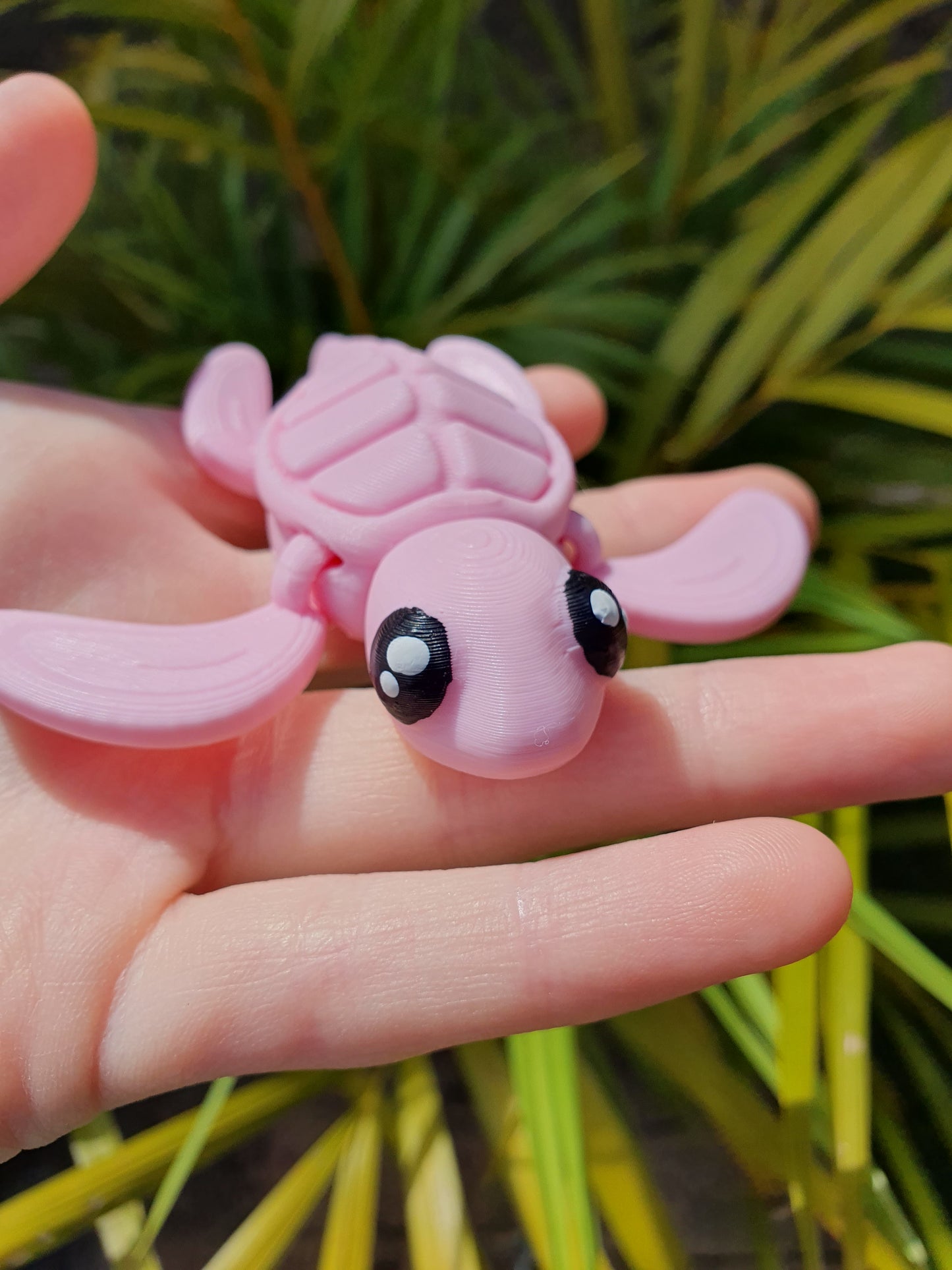 Sakura-Pink Fidget Turtle