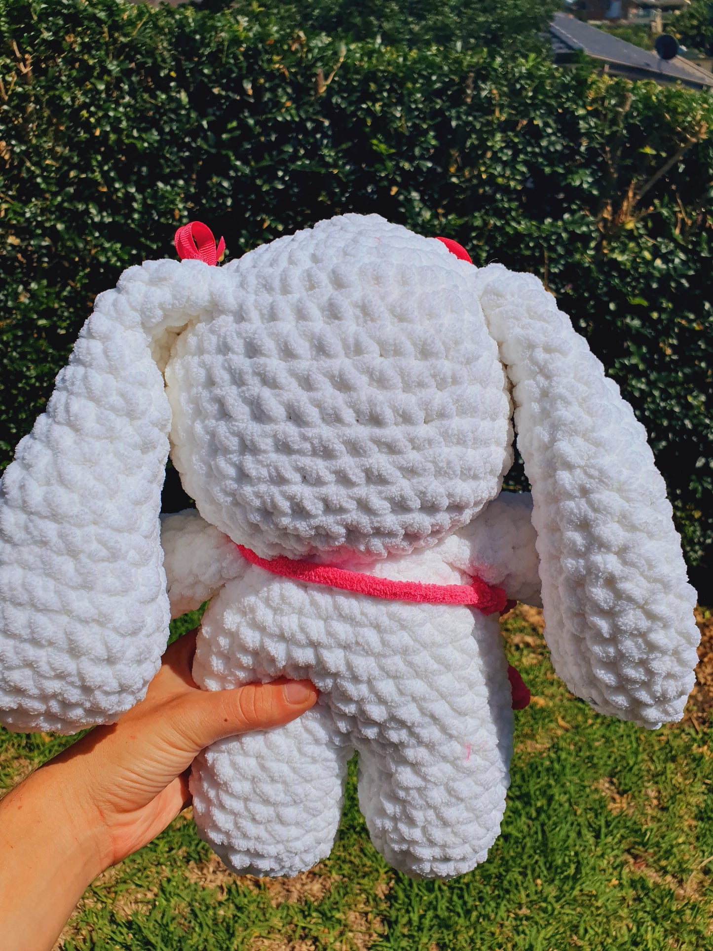 Bow Bag Bunny Plushie