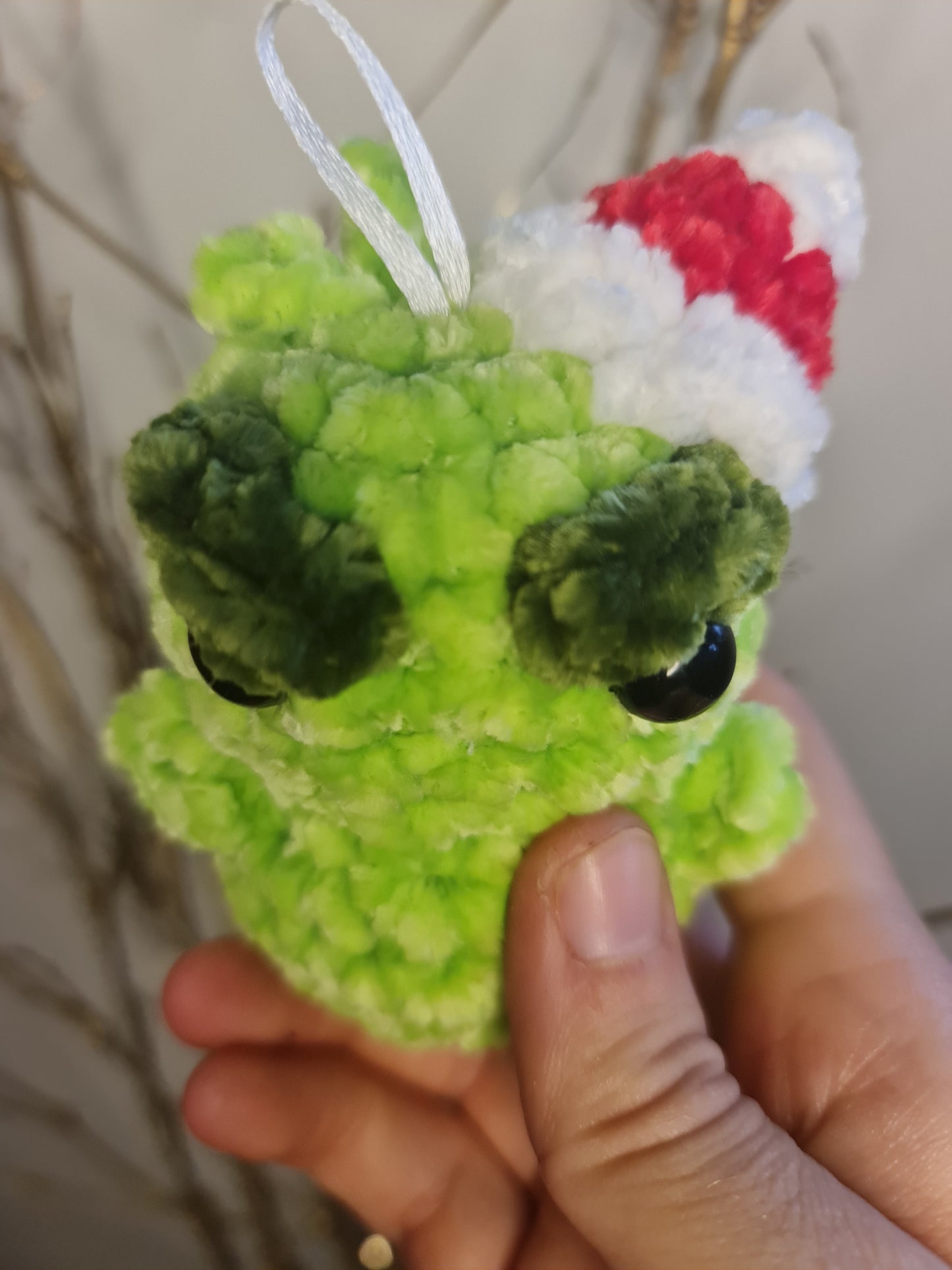 Baby Grinch Christmas Bauble