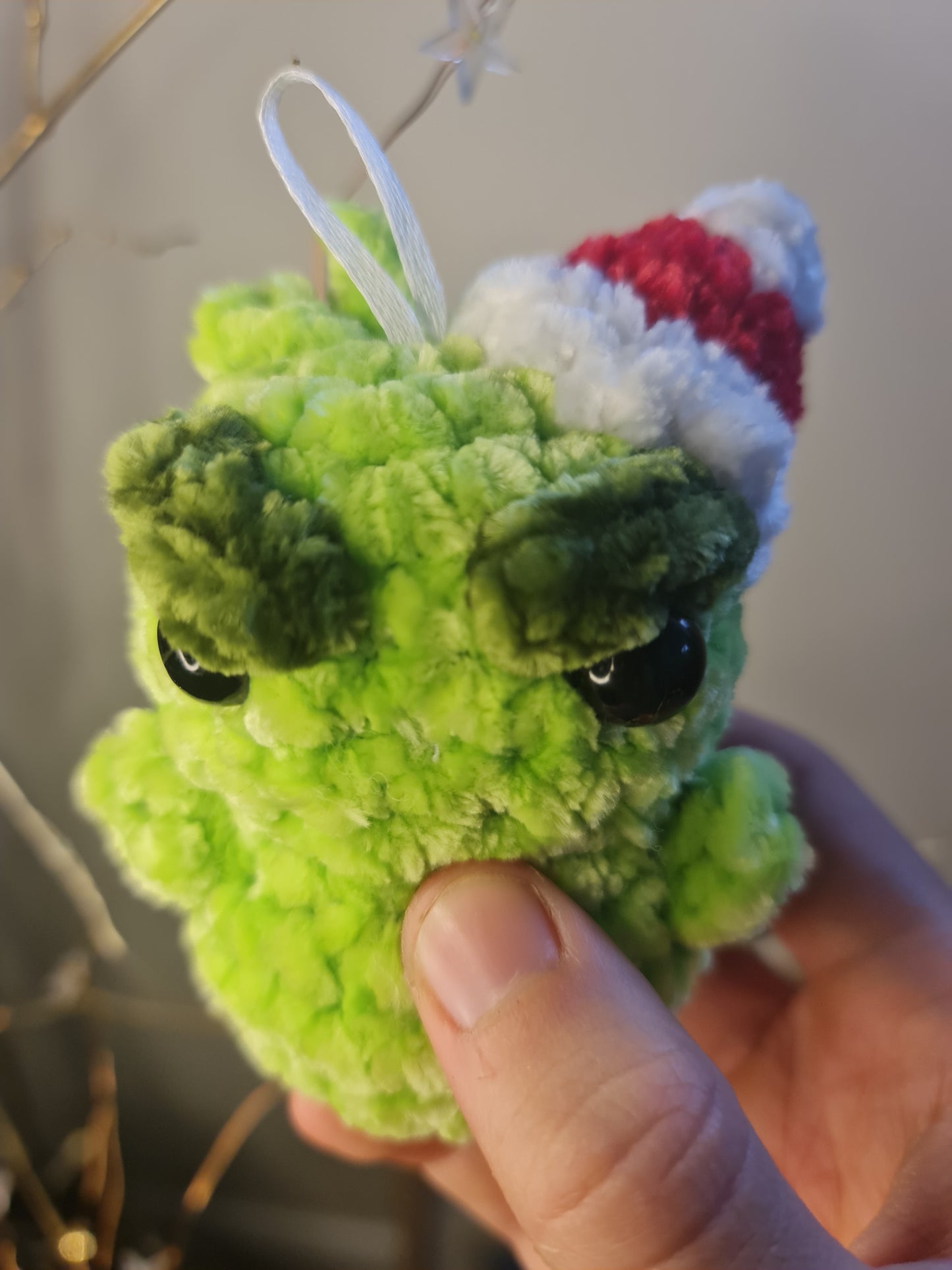 Baby Grinch Christmas Bauble