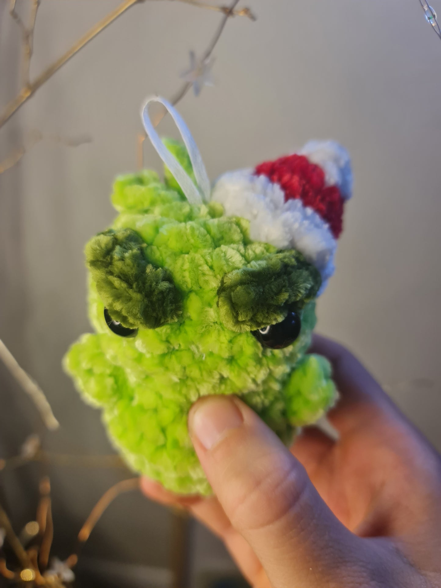 Baby Grinch Christmas Bauble