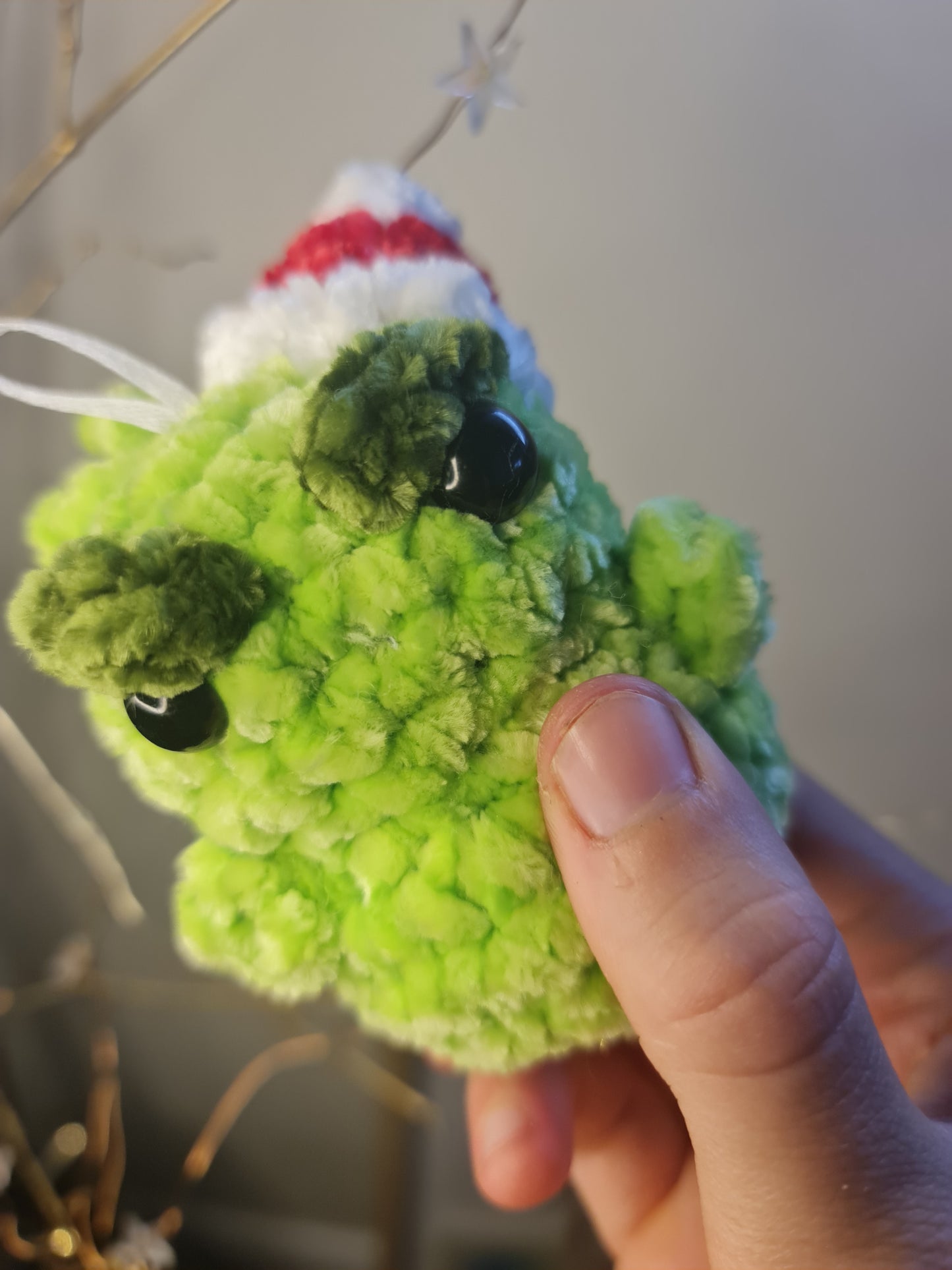 Baby Grinch Christmas Bauble