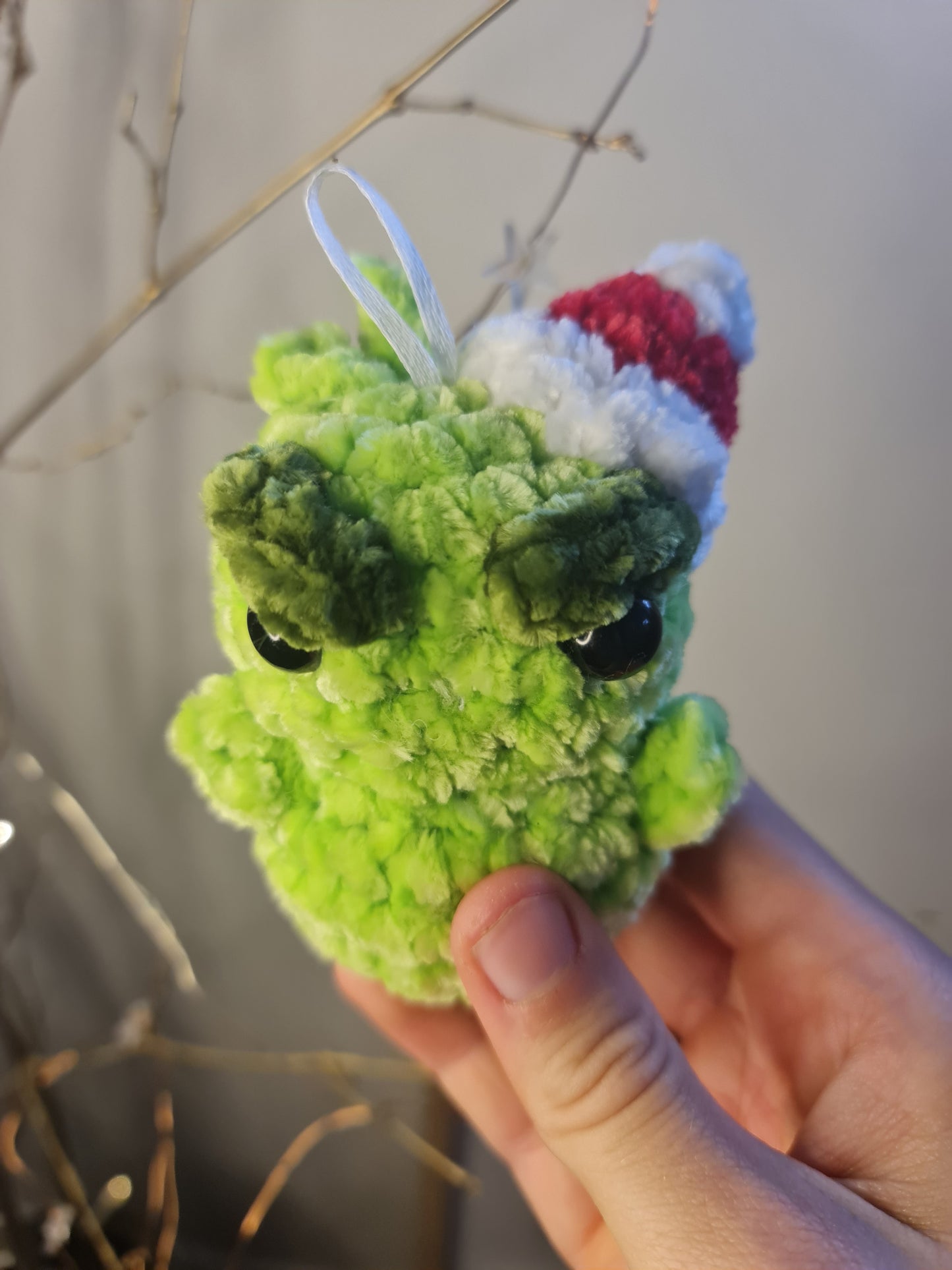 Baby Grinch Christmas Bauble