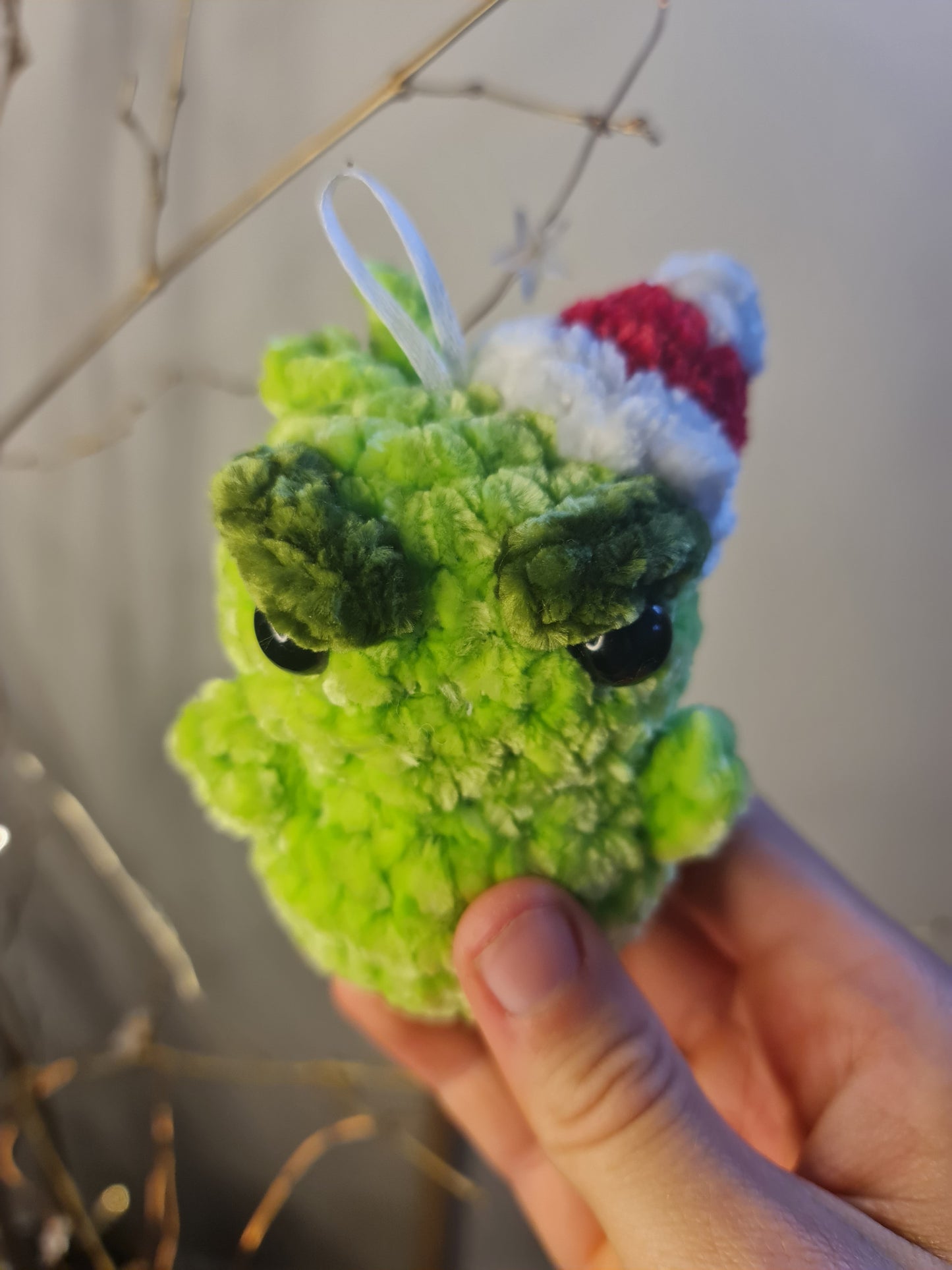 Baby Grinch Christmas Bauble