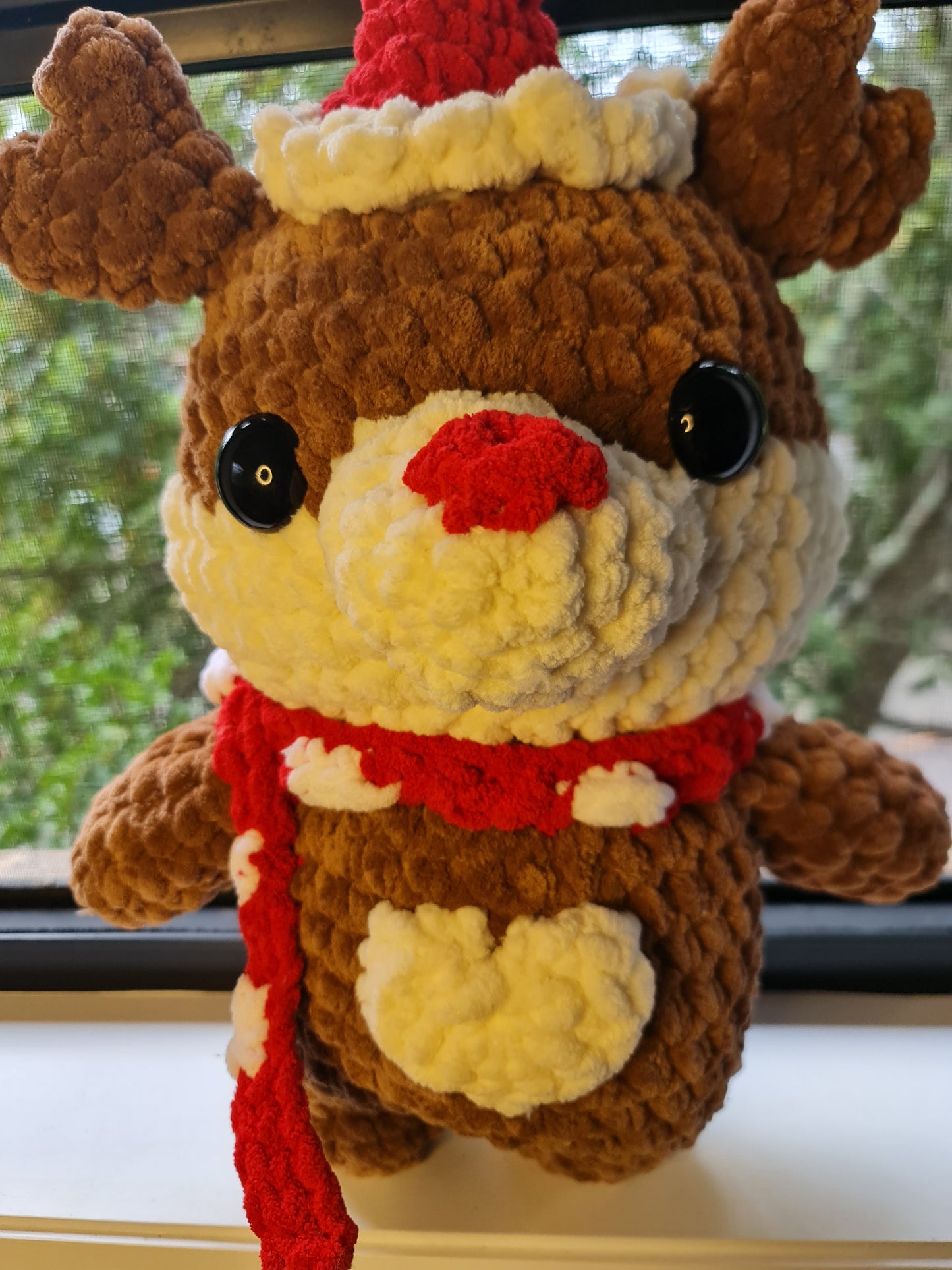 Rudolph Reindeer plushie