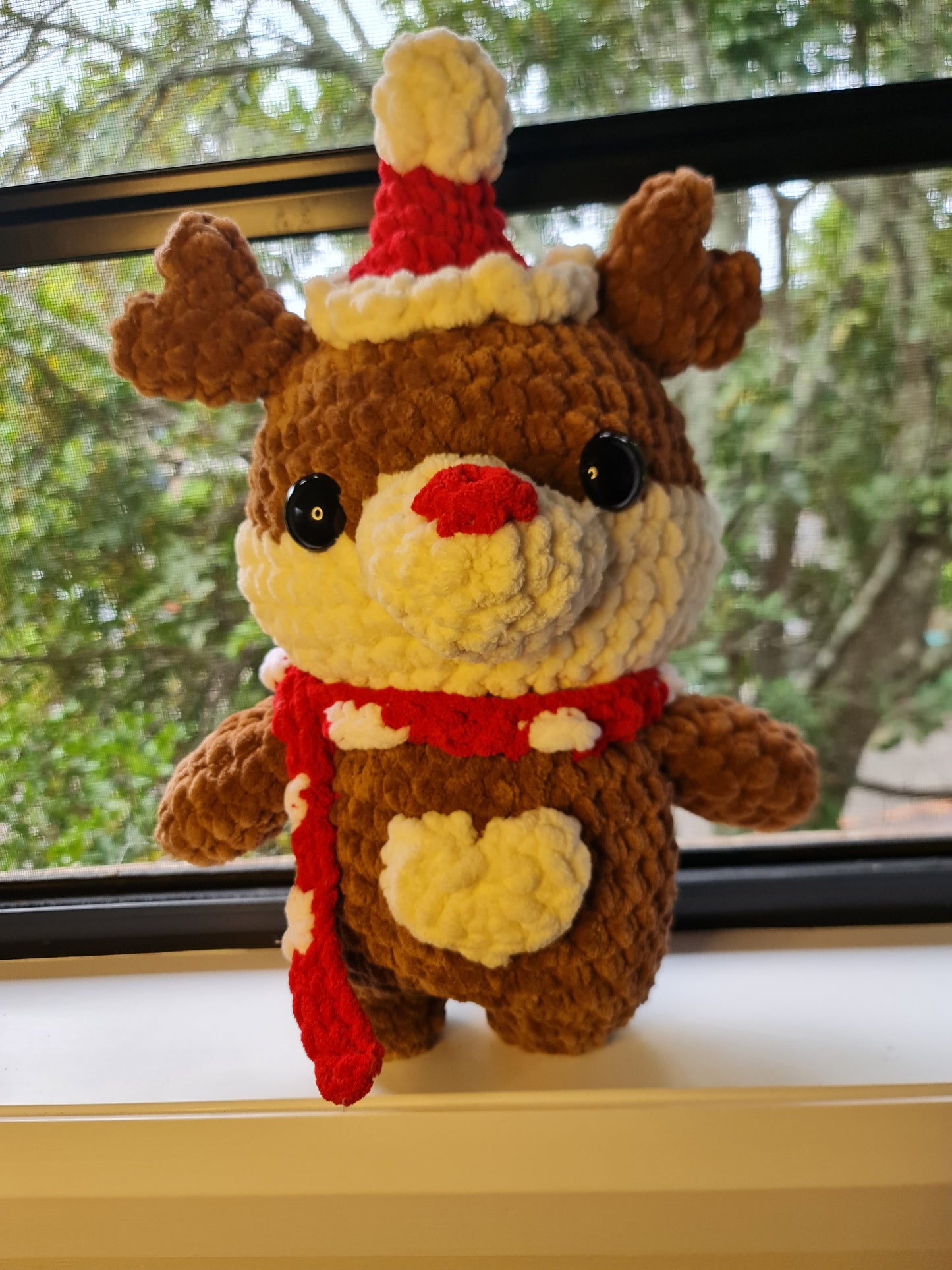 Rudolph Reindeer plushie