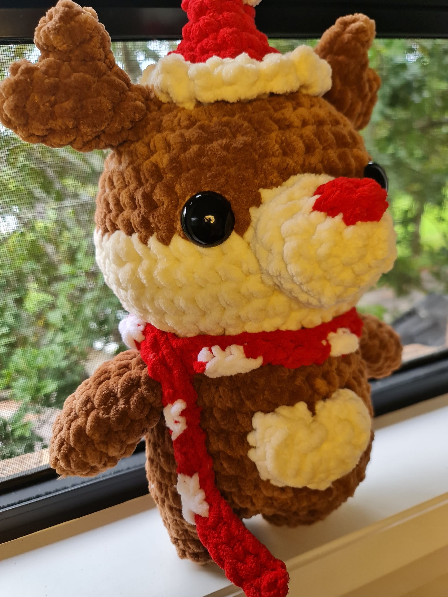 Rudolph Reindeer plushie