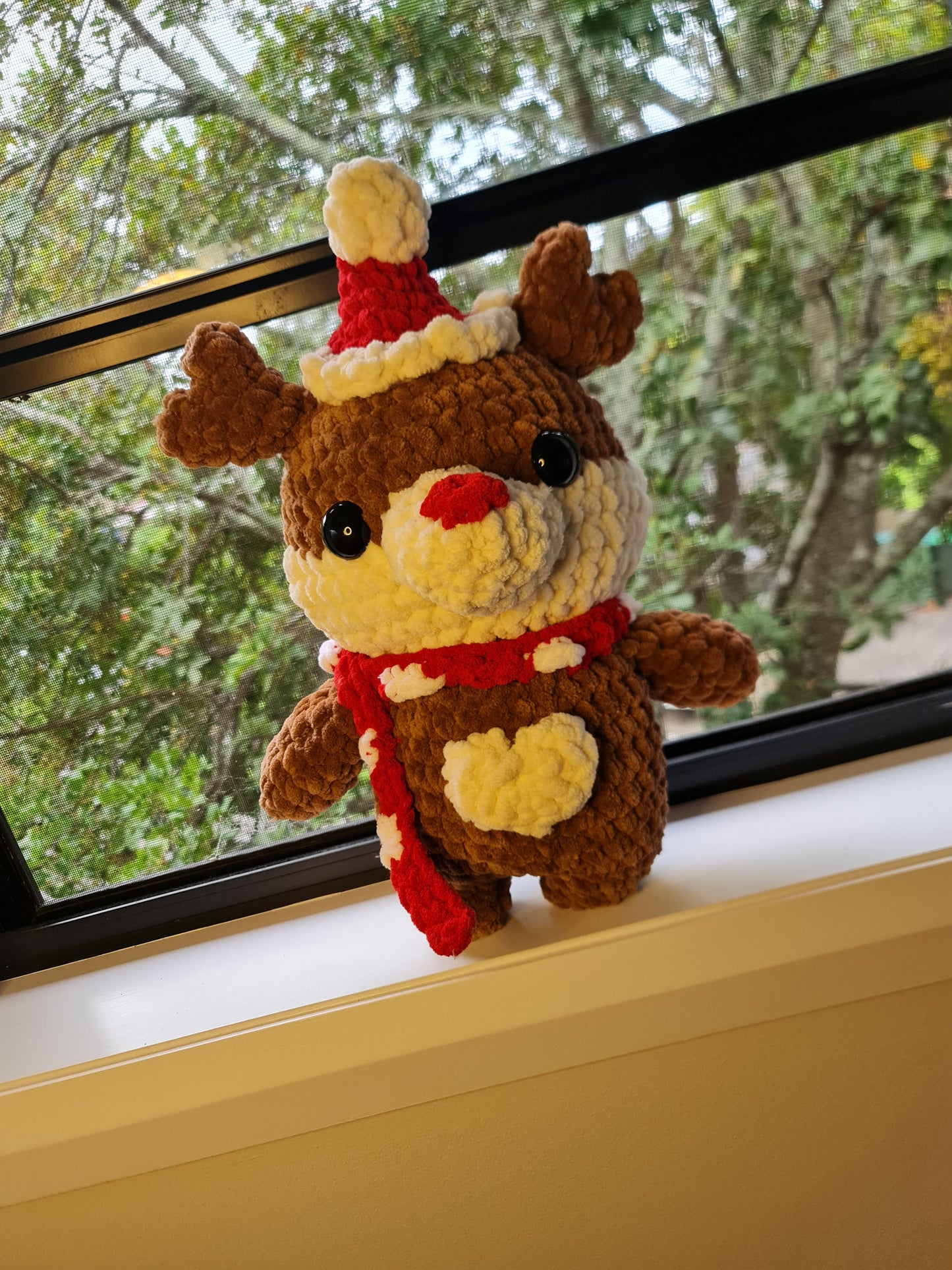 Rudolph Reindeer plushie