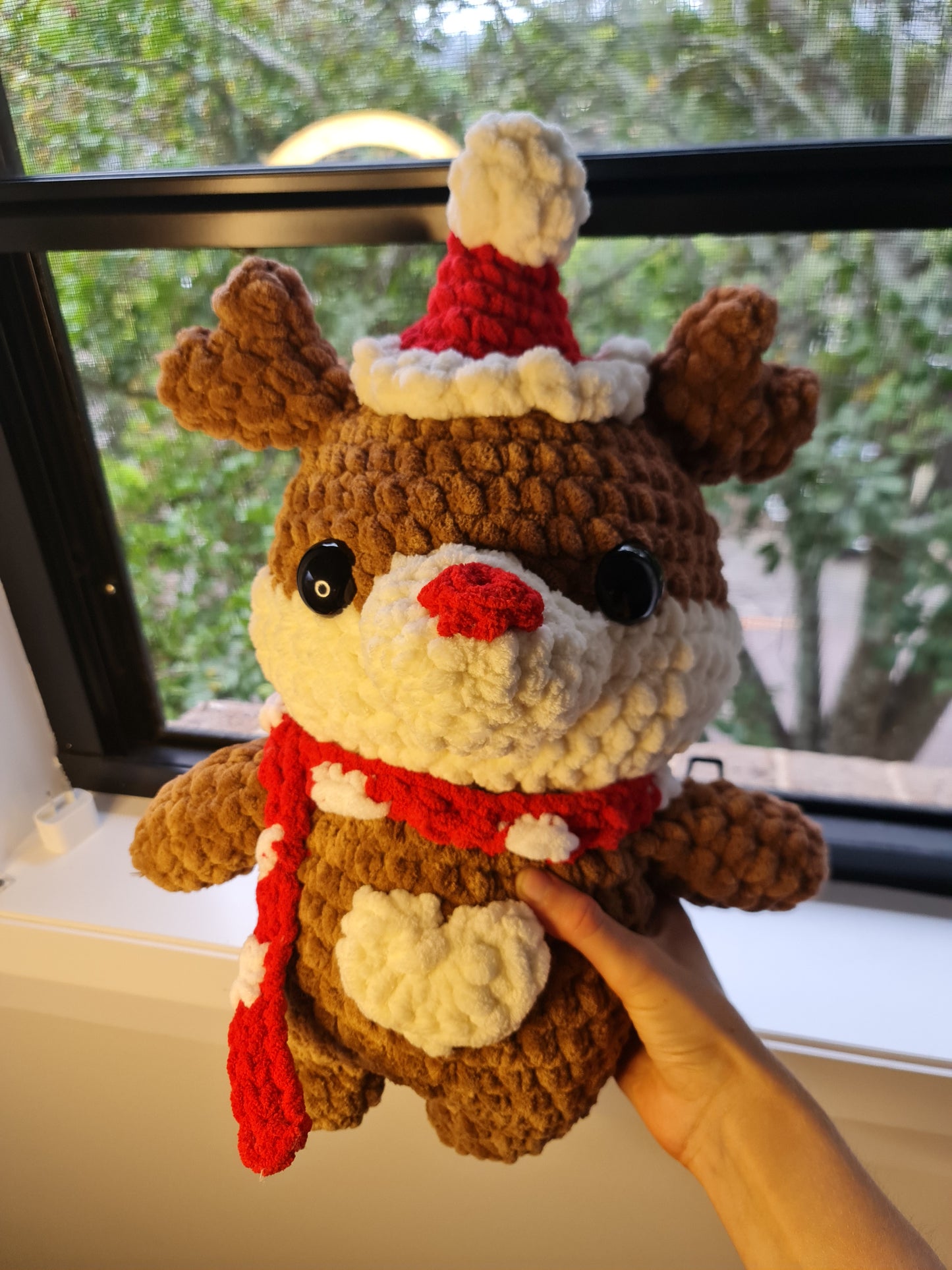 Rudolph Reindeer plushie