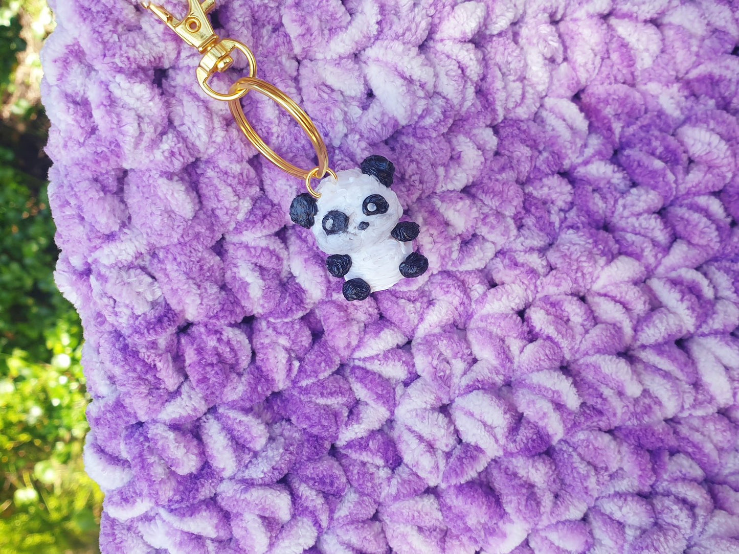 The Tiny Panda keychain