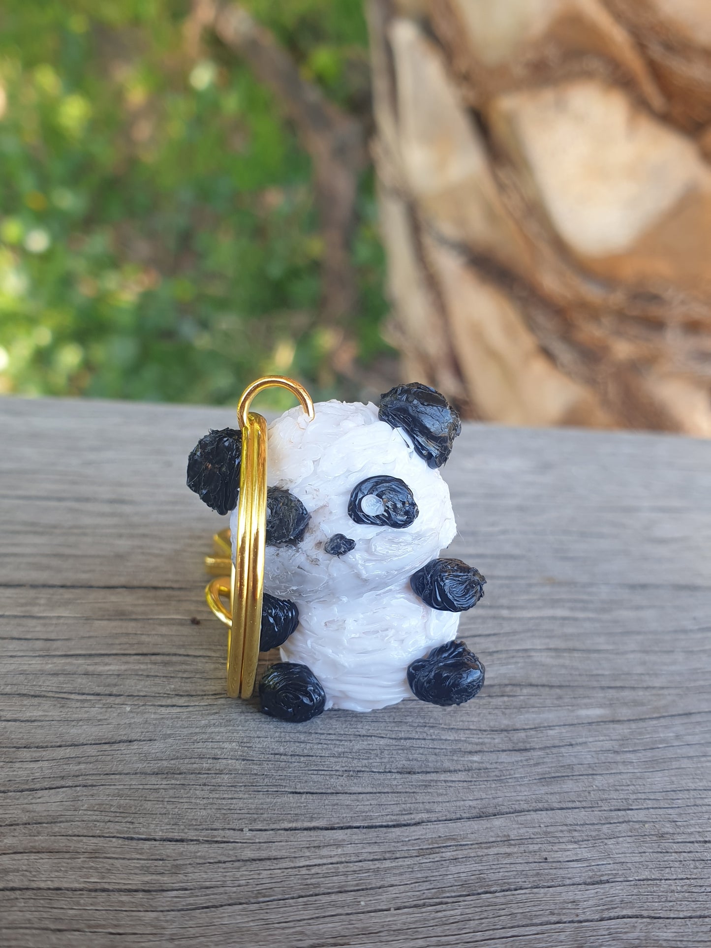 The Tiny Panda keychain