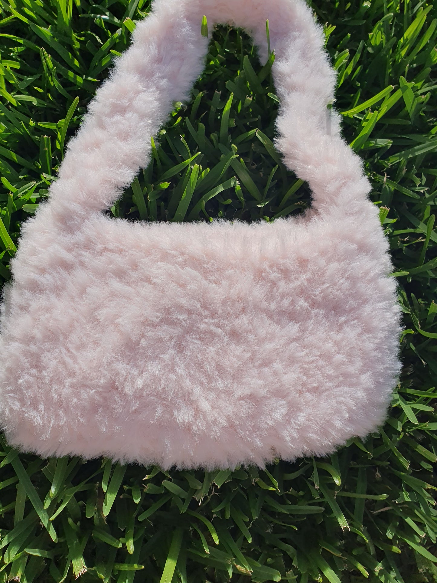 Mini Fluffy Pink Bag