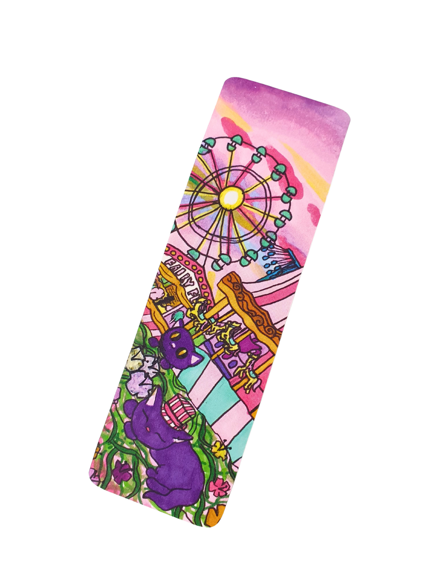 Fairground Cats Bookmark